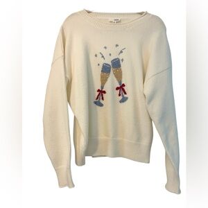 Champagne Cheers Sweater
